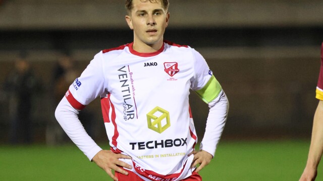 Fc Meulebeke : Martijn Wallican foto VDB / BART VANDENBROUCKE