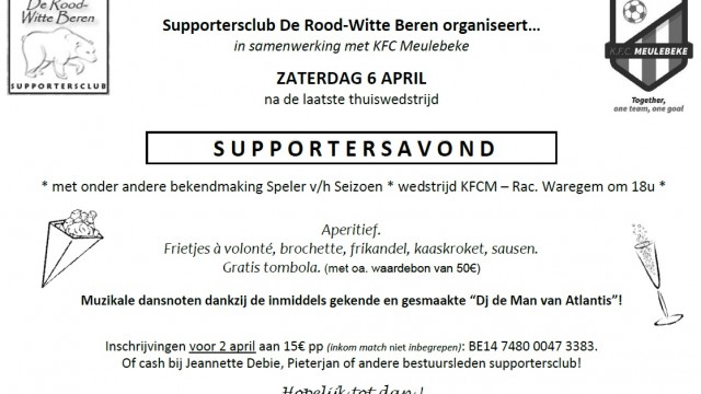 Supportersavond 2019