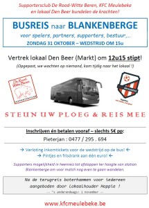 busreis naar blankenberge